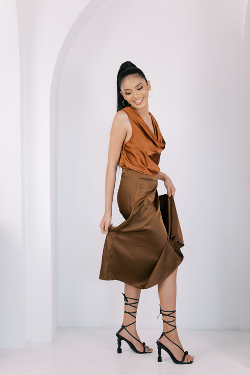 GS Party: Reinette Cowl Neck Top